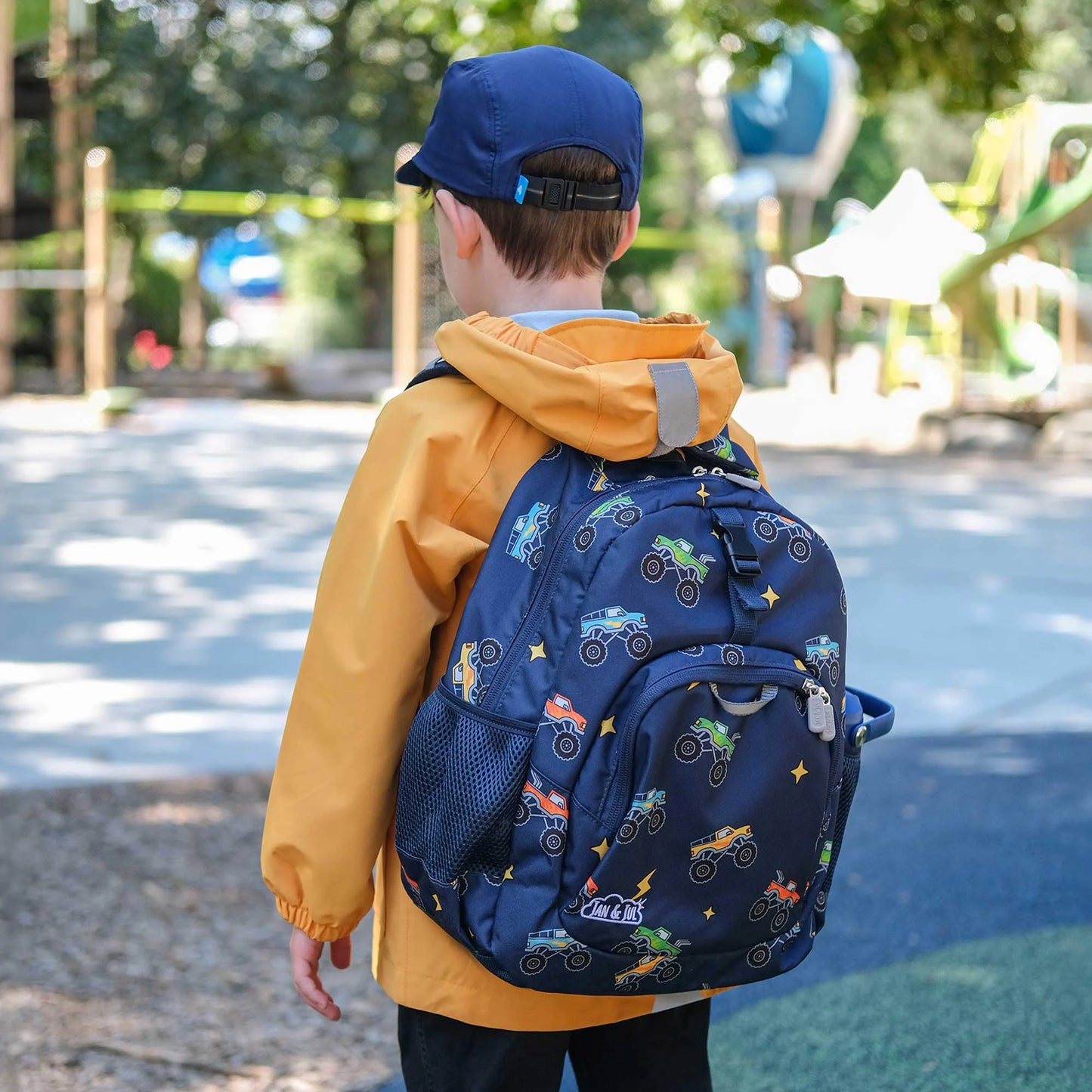 Big Trucks Kids Backpack