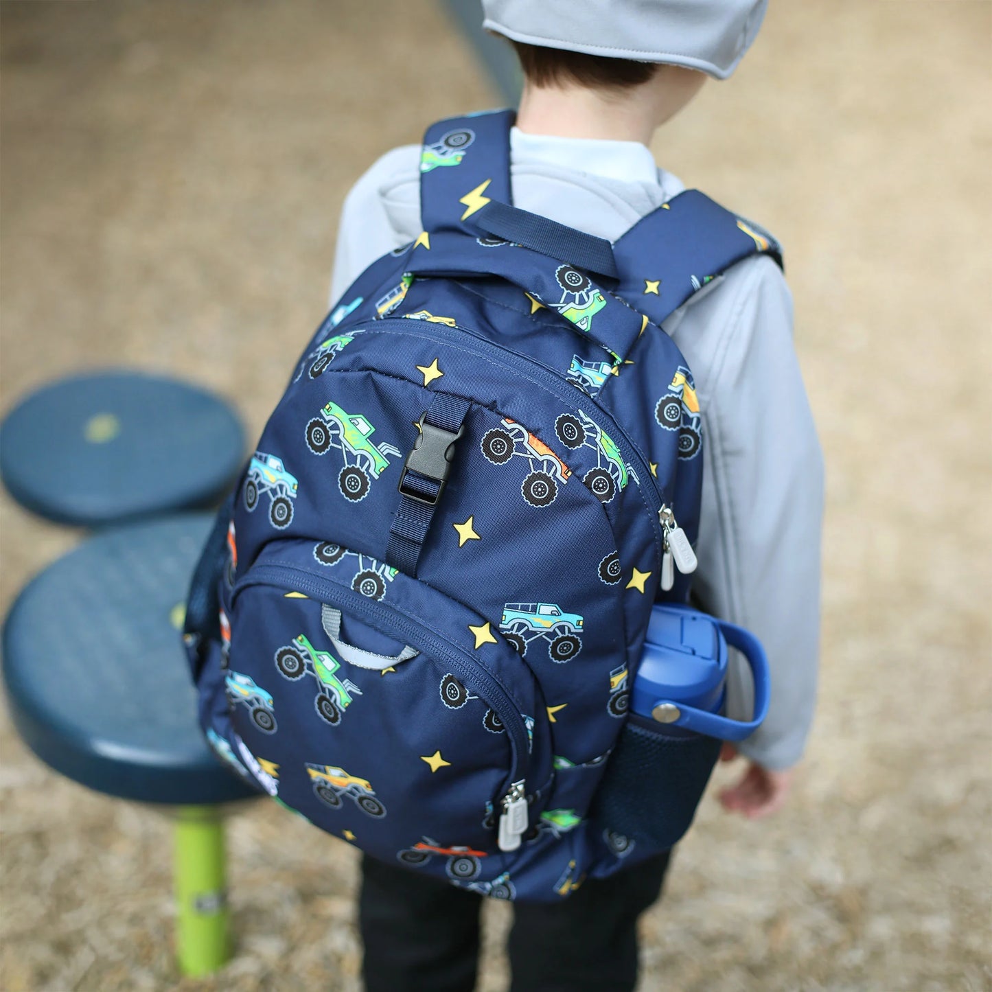 Big Trucks Kids Backpack