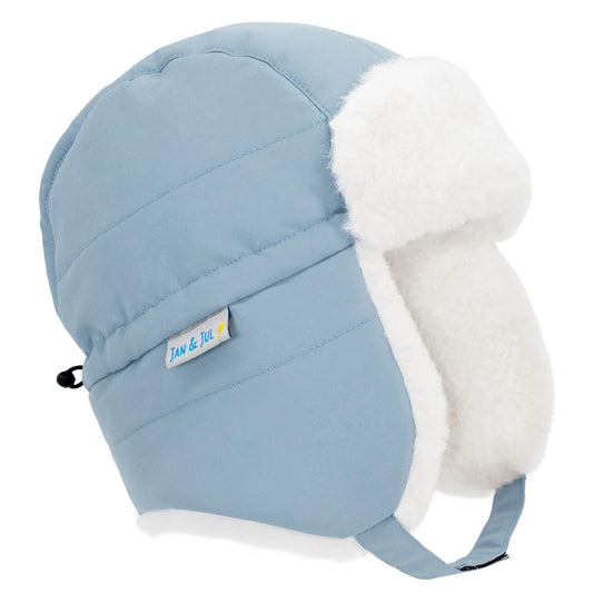 Dusty Blue | Toasty-Dry Trapper Hat