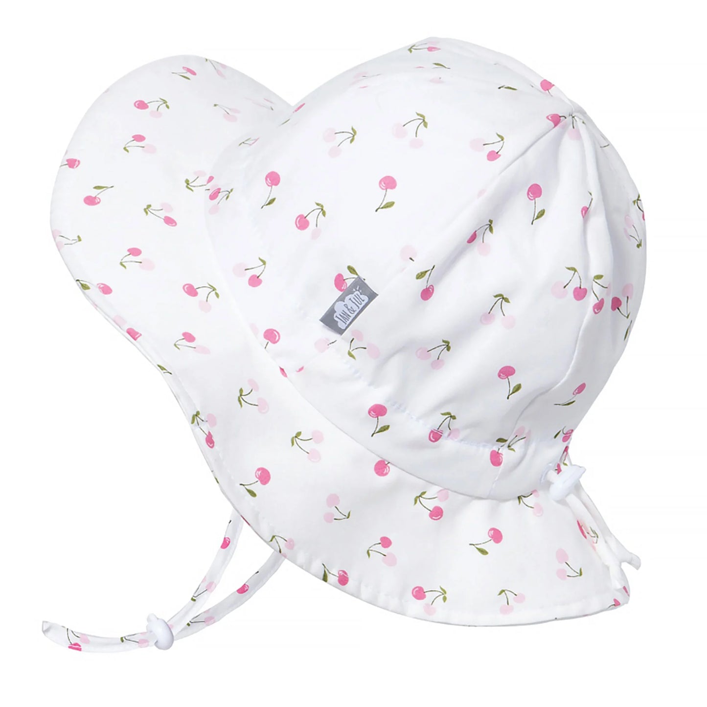Cotton Floppy Hat- Cherries