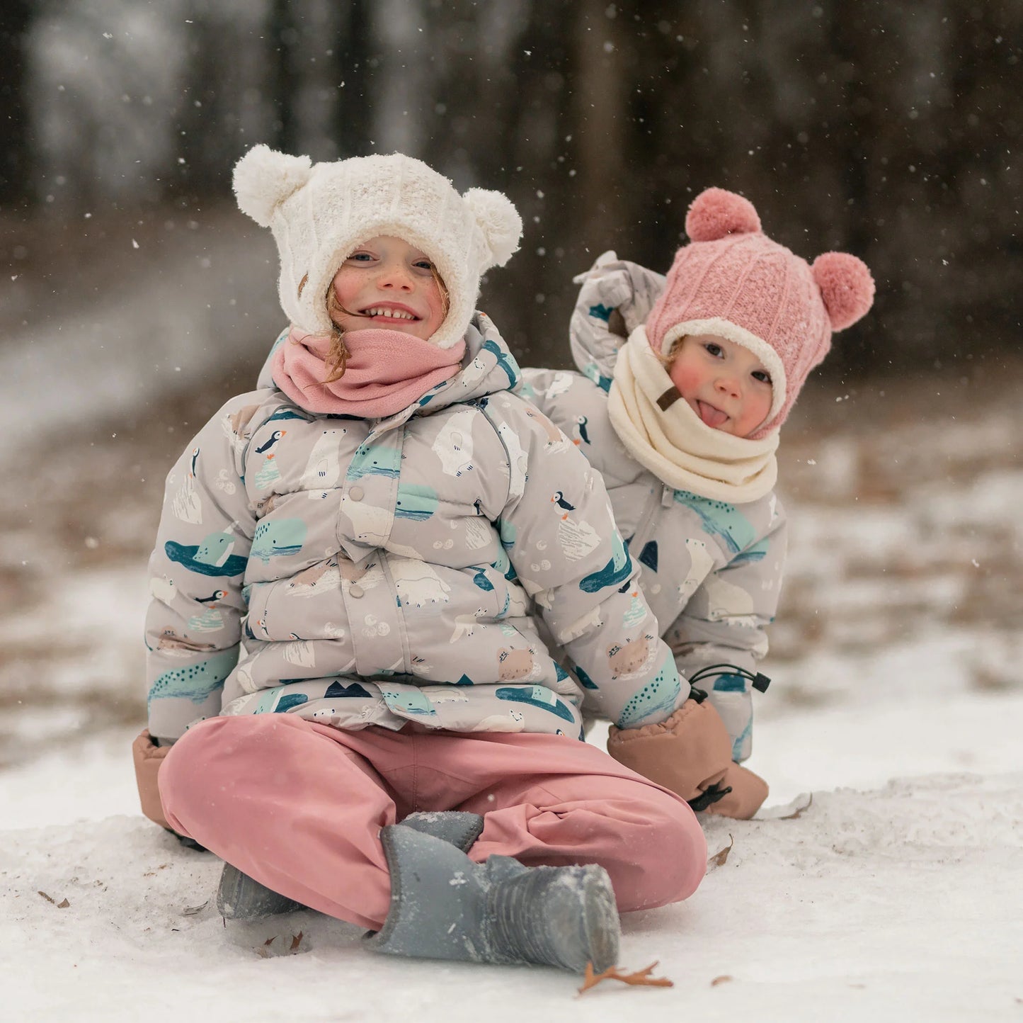 Kids Fleece Neck Warmer | Dusty Pink