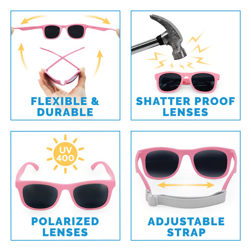 Kids Urban Polarized Sunglasses | Dusty Purple