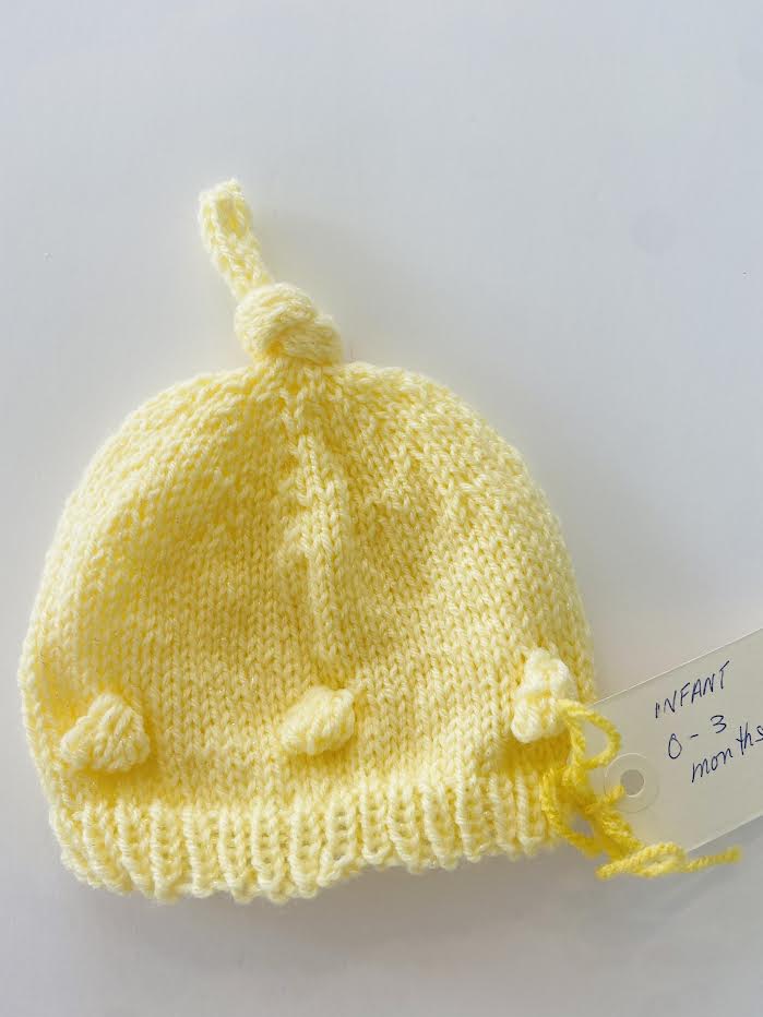 Handmade Knitted Baby Hats