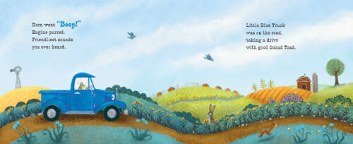 Little Blue Truck Makes a Friend