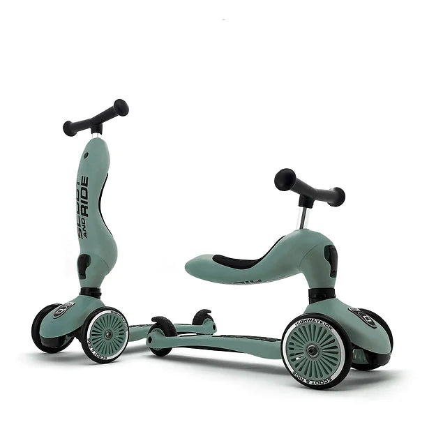 Highwaykick 1 Scooter - Forest