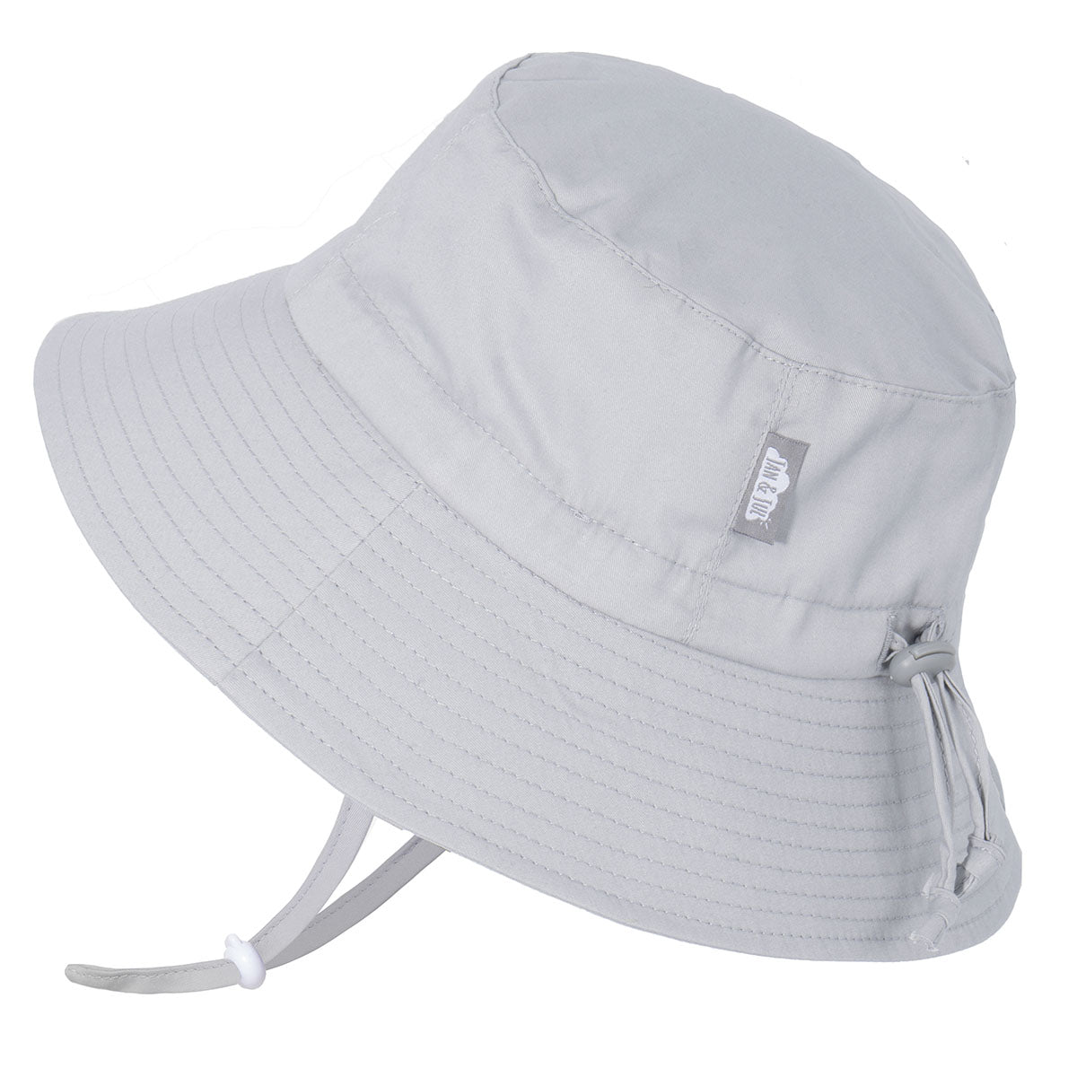 Cloud Grey Cotton Bucket Hat