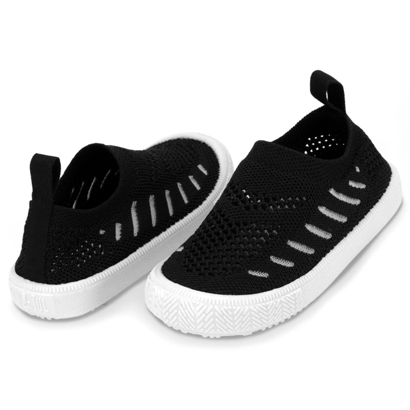Black Breeze Slip On Shoes