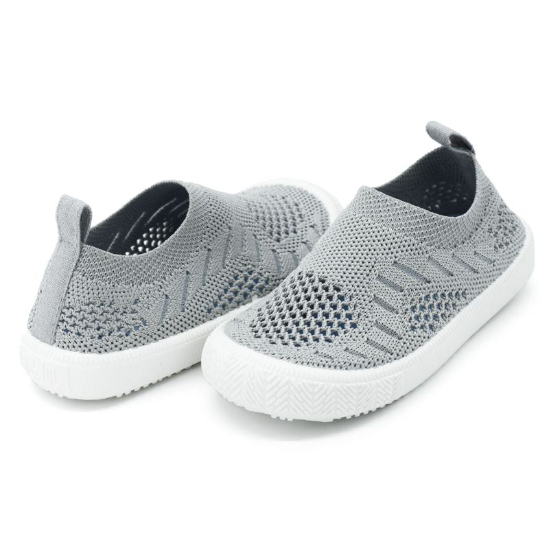Grey Breeze Slip On Shoes