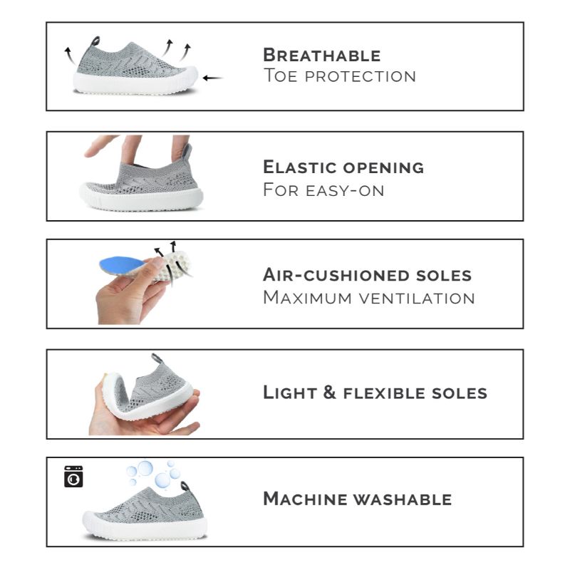 Pale Pink Breeze Slip On Shoes