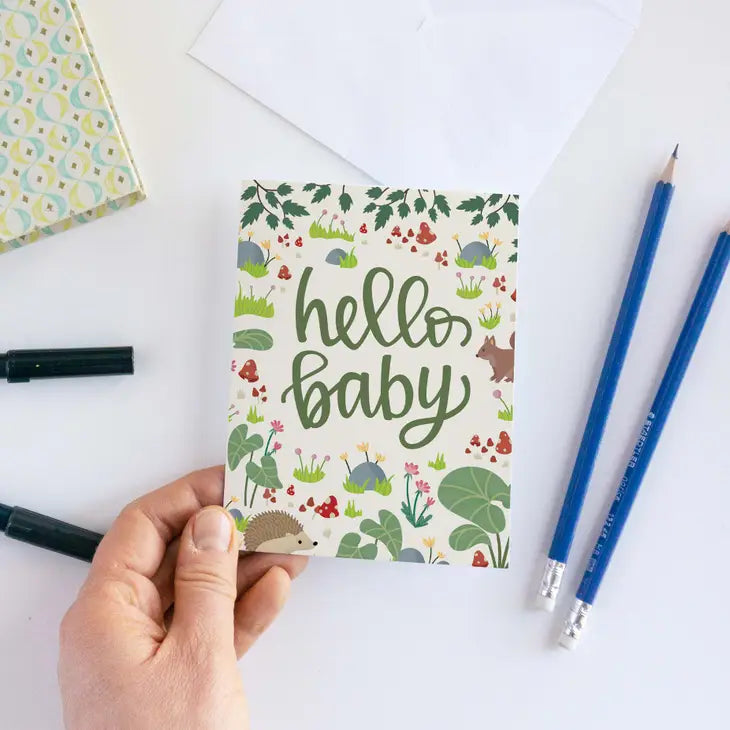 Hello Baby (woodland forest)