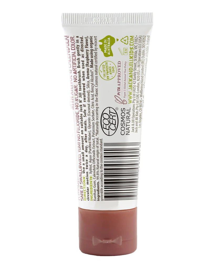 Natural Toothpaste Raspberry