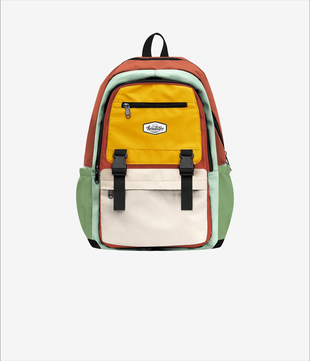 Desert Colorblock School Bag