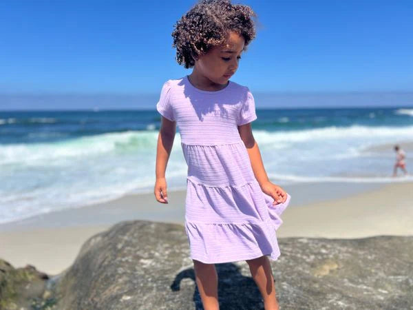 Iona Dress in Lavender
