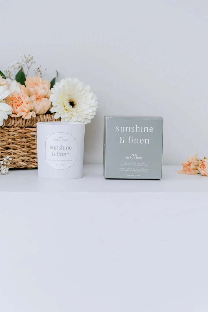 Sunshine & Linen Candle