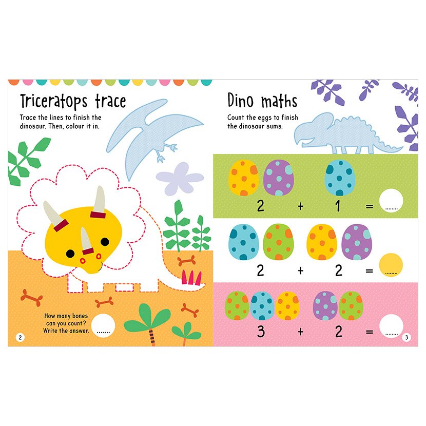 Big Stickers for Little Hands Sharks, Dinos, Farm Animals And Mighty Machines