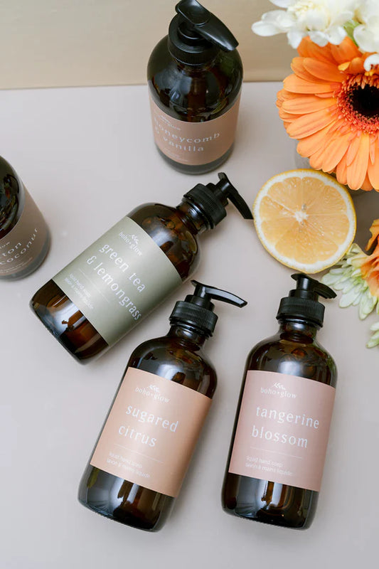 liquid hand soap // spring