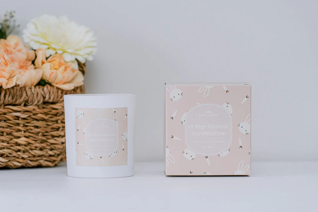 Orange Blossom Marshmallow Candle