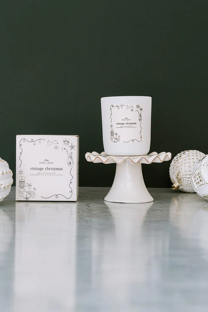 Vintage Christmas Candle