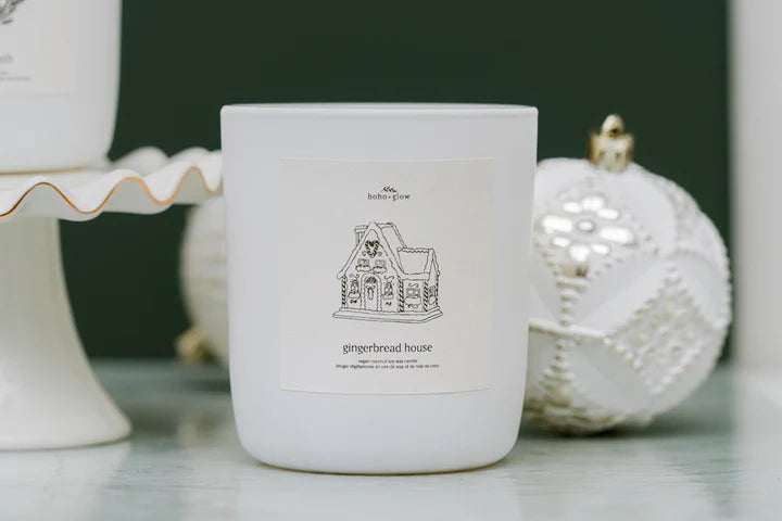 Gingerbread House Candle