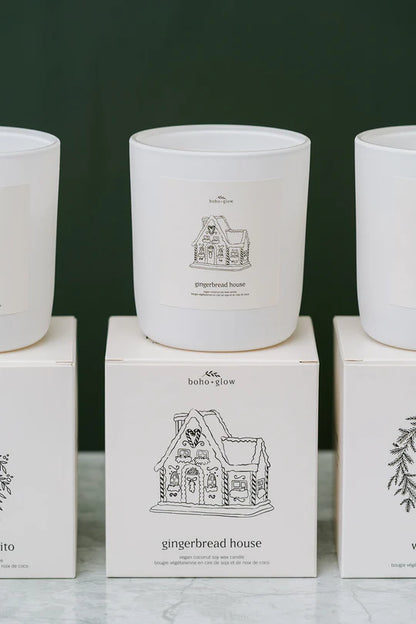 Gingerbread House Candle