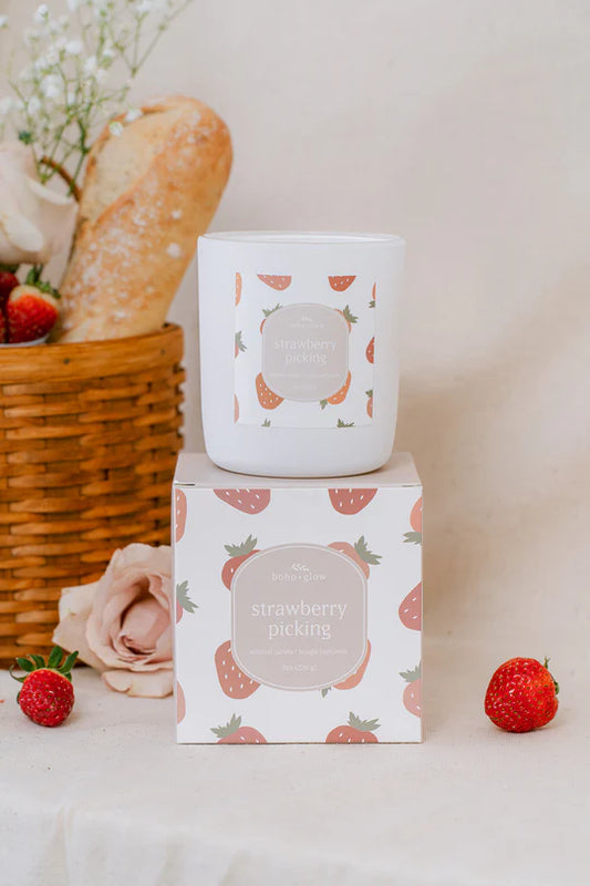 strawberry picking