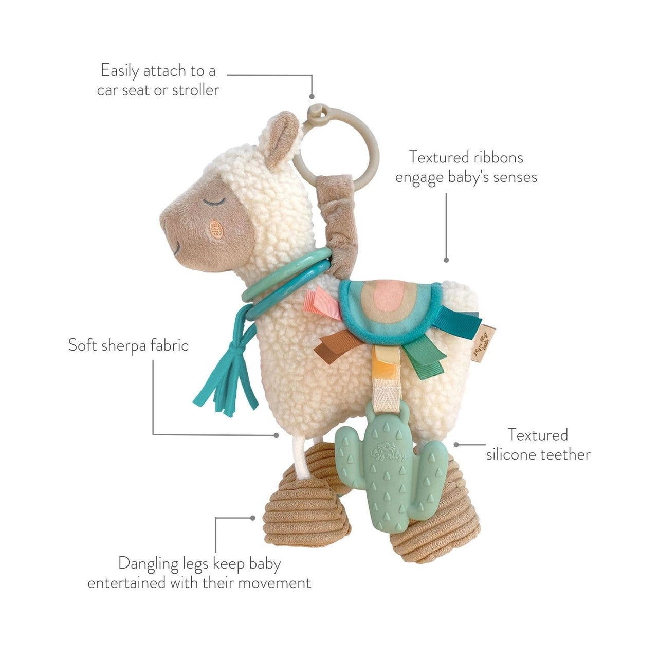 Llama Itzy Friends Link & Love™ Activity Plush