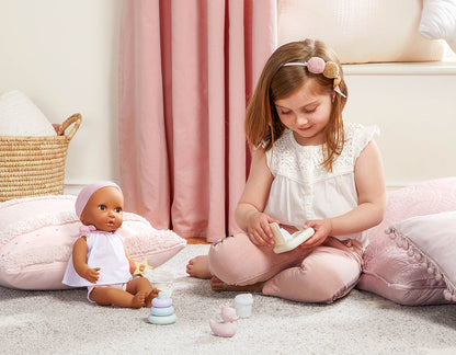 Ava Baby Doll - 2-pc Outfit & Pink Headband