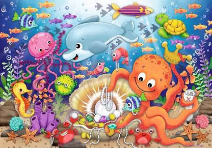 Children’s Jigsaw Puzzle Fishie's Fortune - 24 Pieces Puzzle
