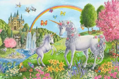 Children’s Jigsaw Puzzle Prancing Unicorns - 24 Pieces Puzzle