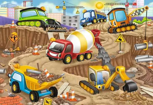 Children’s Jigsaw Puzzle Construction Fun - 24 Pieces Puzzle