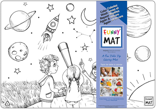 Stargazing Colouring Mat