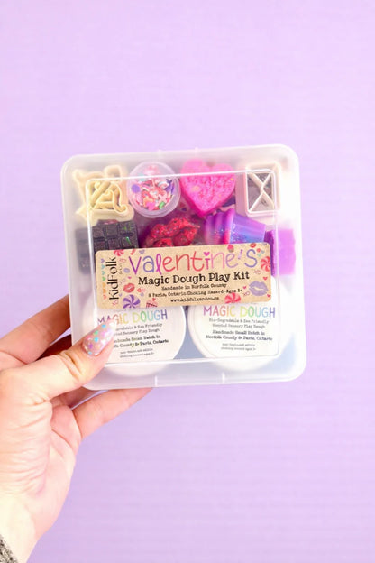 Valentine’s On-The-Go Play Kit-Dough