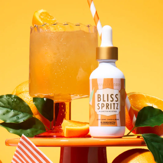 Bliss Spritz - Mushroom Mocktails