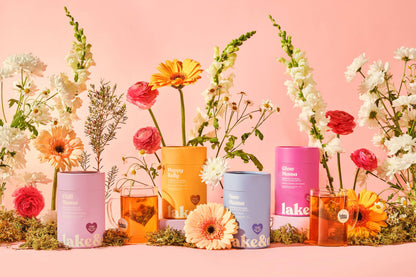 Happy Belly - The Mama To Be Tea Collection: Plant-Based Pyramid Tea Bags - Canister of 10