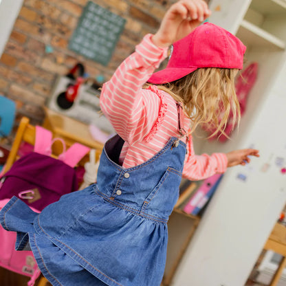 Blue Denim Jumper Dress