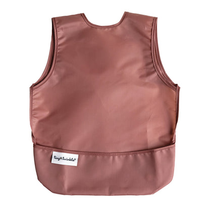 Apron Bib 2 Pack - Taupe and Dandelion (2-4 Years)
