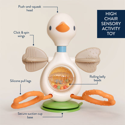 Itzy Twist & Bop™ - High Chair Sensory Toy Goose