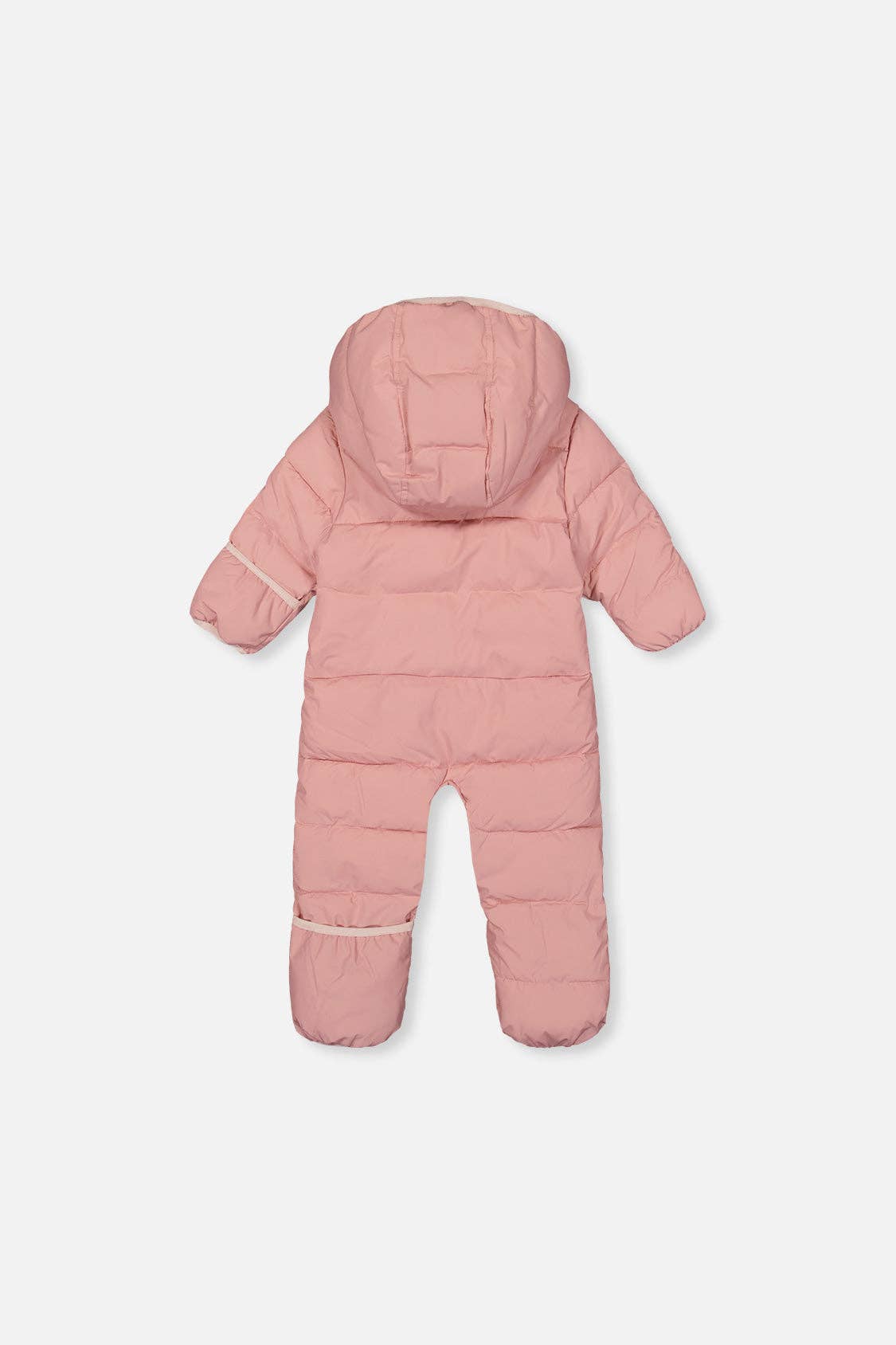Baby Cloud One Piece Snowsuit Pale Dusty Pink: 9m