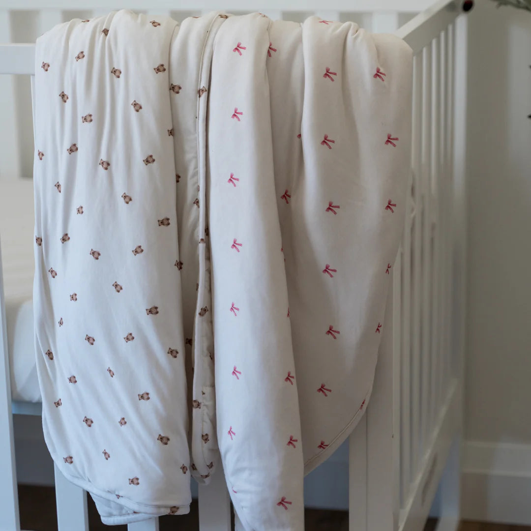 Bows Bamboo Blanket | 1.0 TOG