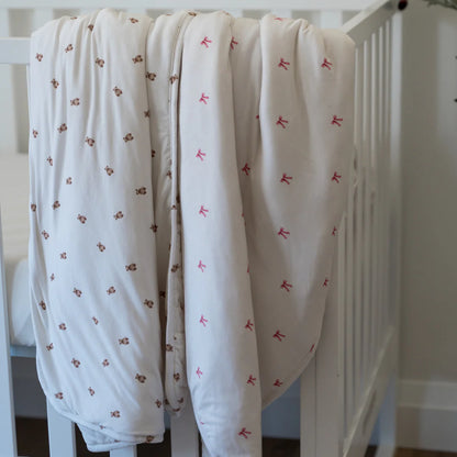 Bows Bamboo Blanket | 1.0 TOG