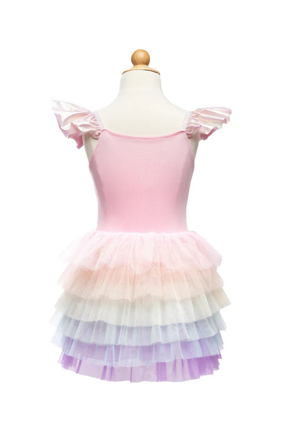 Rainbow Ruffle Tutu Dress (5-6 Years)