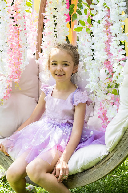 Flutter Butterfly Skirt & Wings Lilac