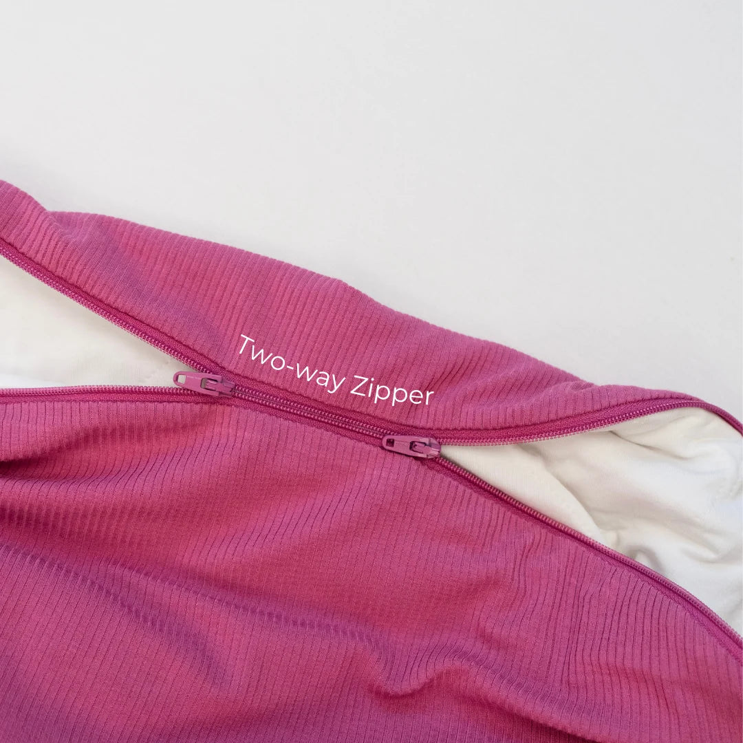 1.0 TOG Sleep Sack - Ribbed Rosewood