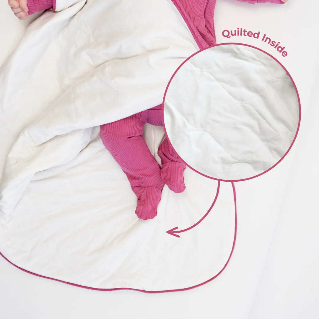 1.0 TOG Sleep Sack - Ribbed Rosewood
