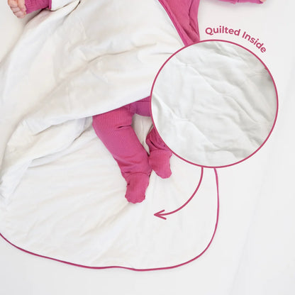 1.0 TOG Sleep Sack - Ribbed Rosewood