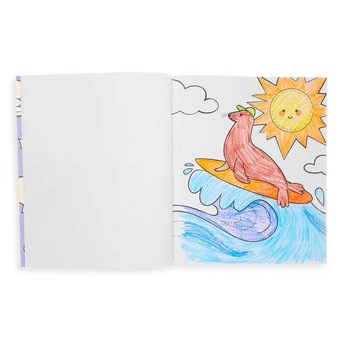 Color-in' Book Coloring Book - Outrageous Ocean