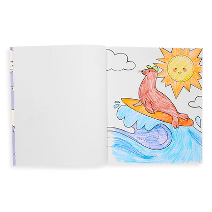 Color-in' Book Coloring Book - Outrageous Ocean