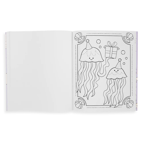 Color-in' Book Coloring Book - Outrageous Ocean