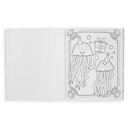 Color-in' Book Coloring Book - Outrageous Ocean