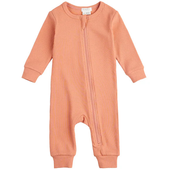 Coral Ribbed Roper Newborn